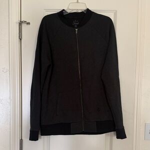 Fresh Black Bomber Jacket